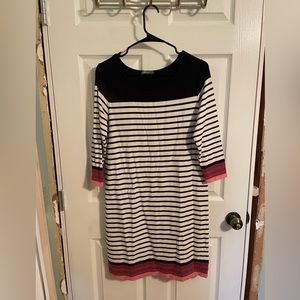 Fleur bleue Striped multicolor small dress